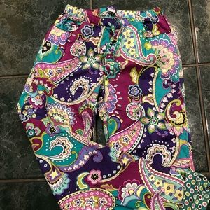 Vera Bradley Pajama Lounge Pants Women’s Size S